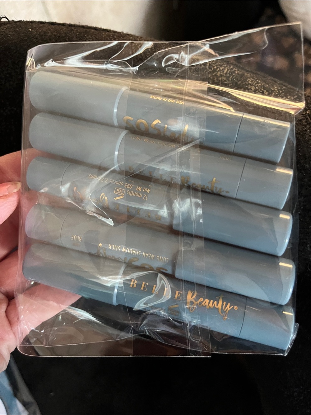 Blue Cream Eyeshadow Sticks - Pack of 6